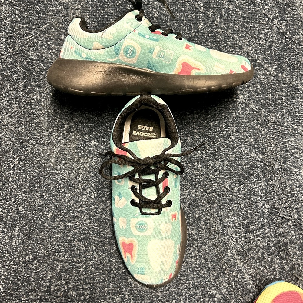 Groove bags dental theme shoes